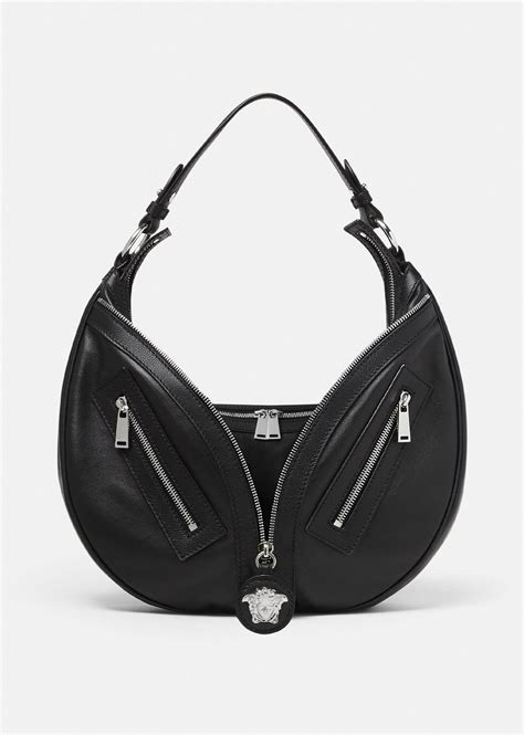 versace repeat bag|Repeat Hobo Bag Black .